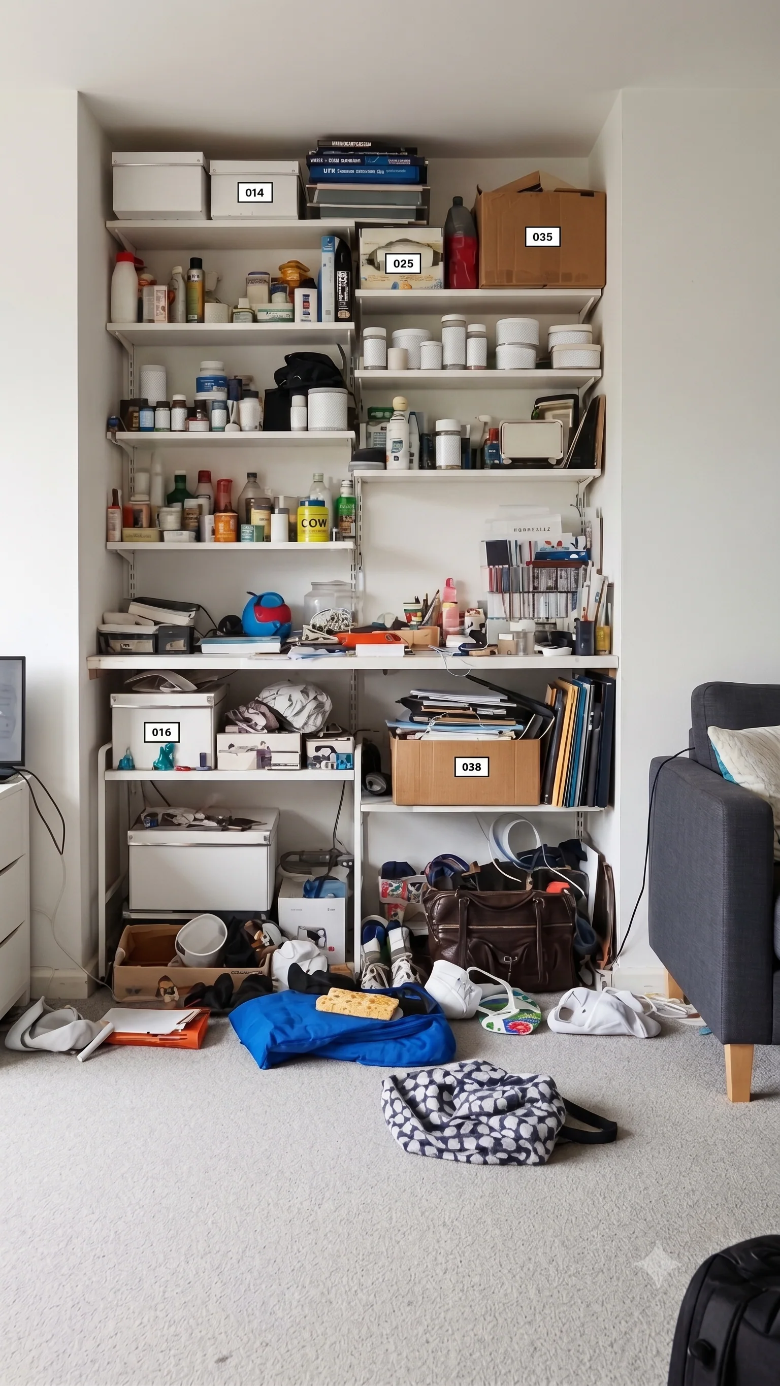 Before organising